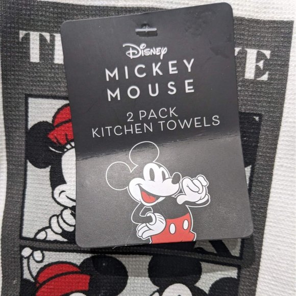 Disney Mickey Mouse Cotton kitchen towels - set of 2 - Picture 6 of 9